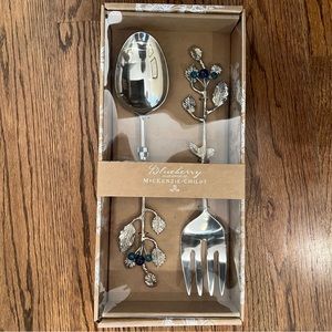 MacKenzie-Childs 2 Piece Salad Serving Set